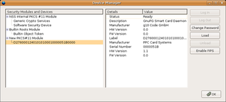 OpenPGP smartcard plugin for Mozilla Network Security Services