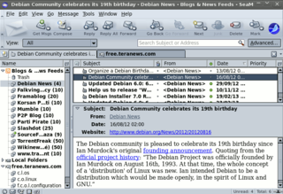 Seamonkey Mail & Newsgroups and Address Book