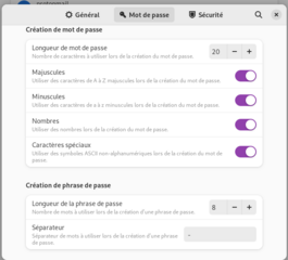 Manage your passwords