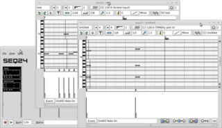 Real time MIDI sequencer
