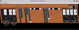 DSP tonewheel organ