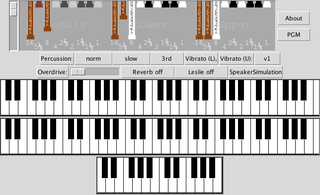 DSP tonewheel organ