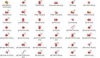 red variation of the Shiki-Colors theme