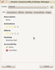 Simple Compizconfig settings manager