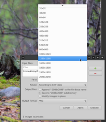 GTK application to easily reduce and rotate images