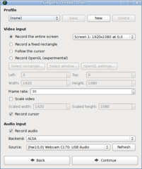 Feature-rich screen recorder for X11 and OpenGL