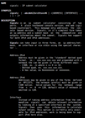 Advanced console-based ip subnet calculator