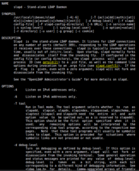 OpenLDAP server (slapd)