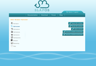 Client-side to request applications with SlapOS