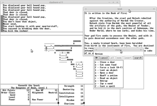 variant of Nethack (X11 window port)