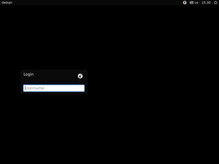 Slick-looking LightDM greeter