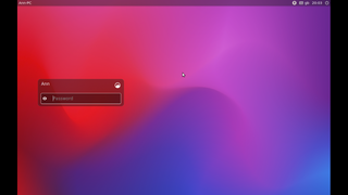 Slick-looking LightDM greeter