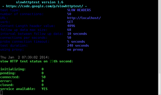 application layer Denial of Service attacks simulation tool