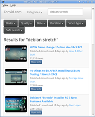 New layout after the YouTube API change