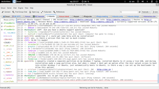 Main Window of Smuxi 0.8.11 on GNOME3
