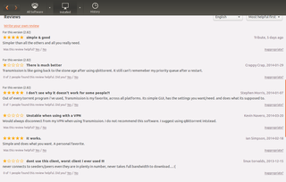 Ubuntu Software Center App Reviews