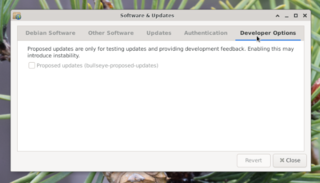 Developer Options