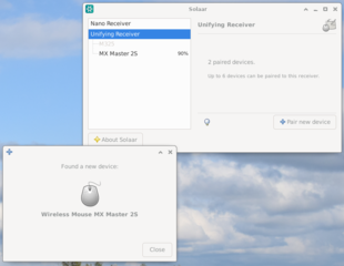 add new mouse (by root+X, 2 from 5)