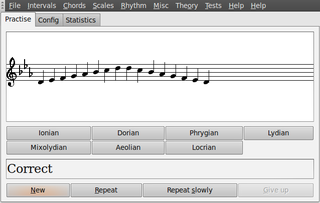 Ear training software - OSS support module