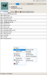 GTK+ client for the Music Player Daemon (MPD)
