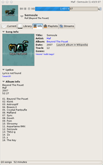 GTK+ client for the Music Player Daemon (MPD)