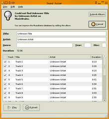 GNOME CD Ripper