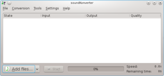 audio converter frontend for KDE