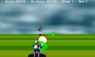 third person shooter in pseudo-3D