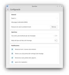 SMS/MMS application for Plasma Mobile