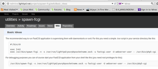 FastCGI process spawner