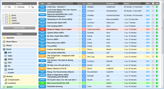 web interface to search and filter Usenet spots