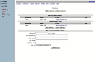 Address Book