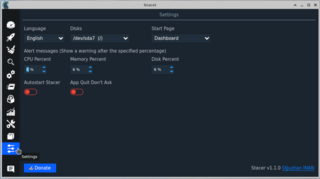Linux system optimizer and monitoring