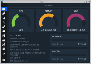 Linux system optimizer and monitoring
