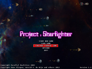 Title screen