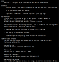 simple, high-performance PSGI/Plack HTTP server