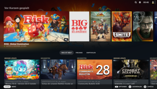 Valve's Steam digital software delivery system