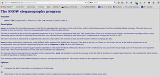 steganography using ASCII files