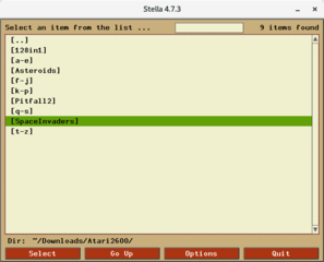 Atari 2600 Emulator for SDL & the X Window System