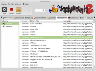 Browser for Internet Radio Stations