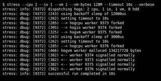 tool to impose load on and stress test a computer system