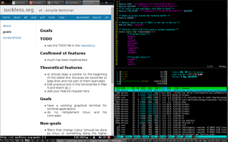simple terminal emulator for X