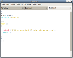 program that colorizes text for terminals and HTML