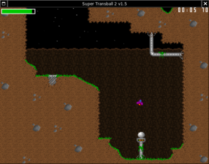 Thrust type of game