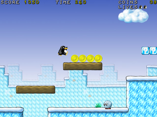 Classic 2D jump 'n run sidescroller with Tux