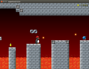 One of the "castle" levels