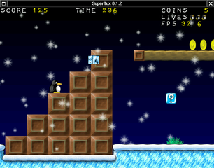 Classic 2D jump 'n run sidescroller with Tux