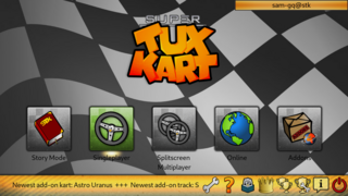 3D arcade racer with a variety of characters, tracks, and modes to play
