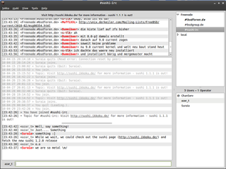 D-Bus-based IRC suite (metapackage)