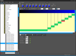 Note Velocity Editor